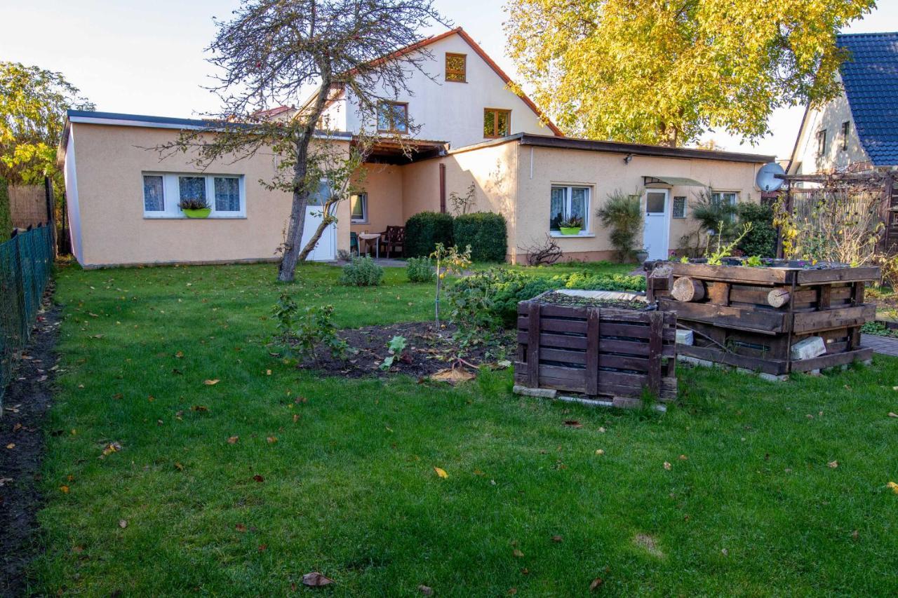 Ferienwohnung Ferien am Bierbach Greifswald Exterior foto