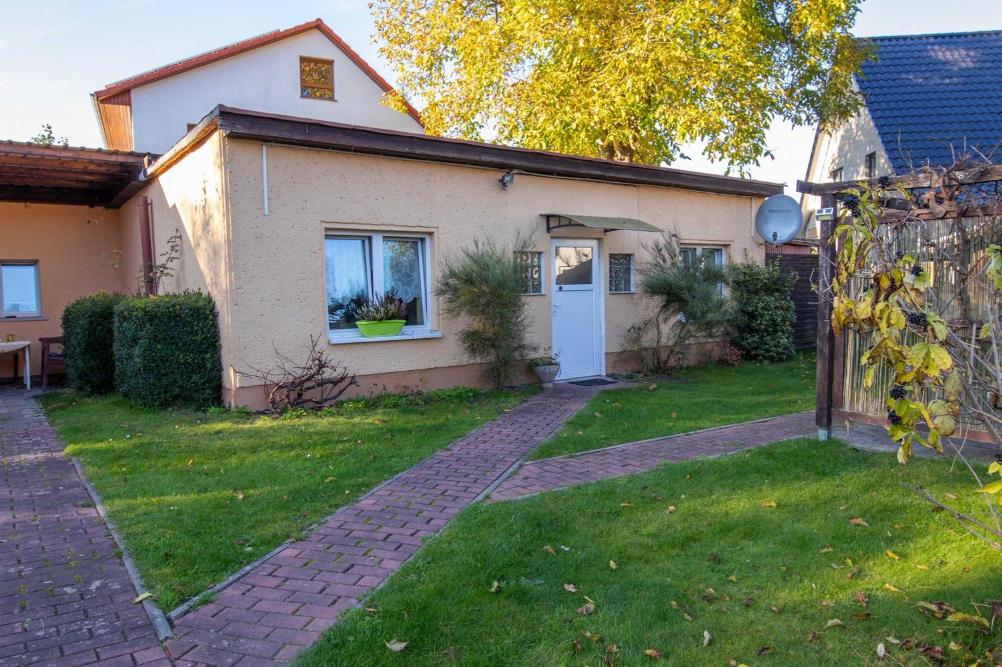 Ferienwohnung Ferien am Bierbach Greifswald Exterior foto